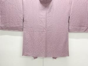 花模様織出し一ツ紋羽織